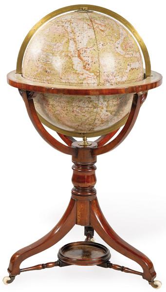  Globo celeste Malby & Sons, Inglaterra h. 1880.