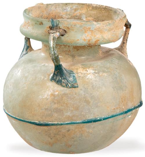 Ungüentario en vidrio romano S. I-II a.C.