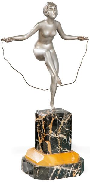 Mujer saltando a la comba de Ignacio Gallo y Ros