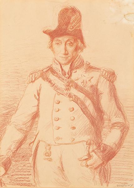 DESPUÉS DE FRANCISCO DE GOYA S. XIX-XX - Retrato de general español