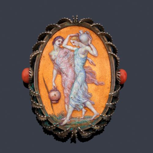 RAMON SUNYER (1889-1963) - MIQUEL SOLDEVILA (1886-1956) Barcelona. Año 1923.