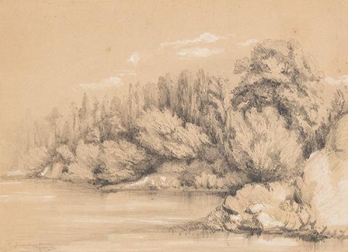 EMILIO SÁNCHEZ PERRIER - Riberas de un rio