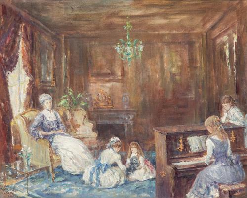 JUAN ANTONIO MORALES - Escena de interior