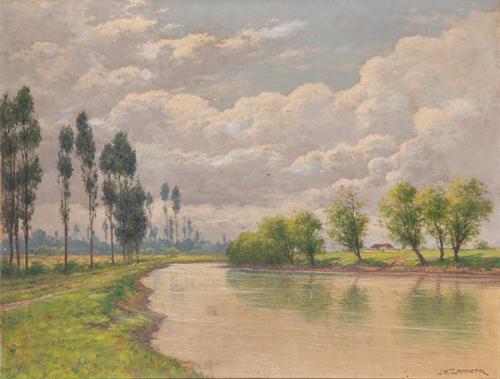 JESÚS MARÍA ZAMORA - Paisaje sabanero. Colombia