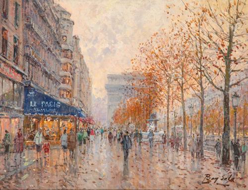 JUAN BAY SALA - Les Champs Elysèes. París