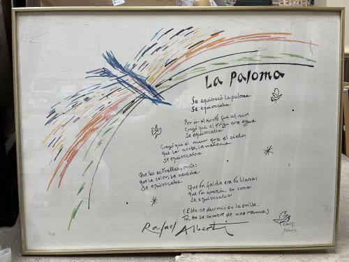 RAFAEL ALBERTI - Sin título