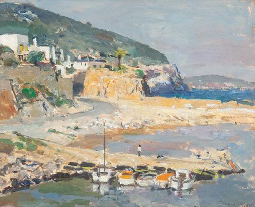 JOSÉ MARÍA MALLOL SUAZO - Paisaje de la Costa Brava