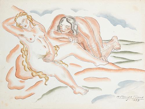 MANUEL CAMPS VICENS - Dos chicas