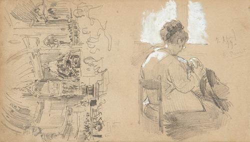 ALEJANDRO FERRANT Y FISHERMAN - Apuntes costumbristas (anverso y reverso)