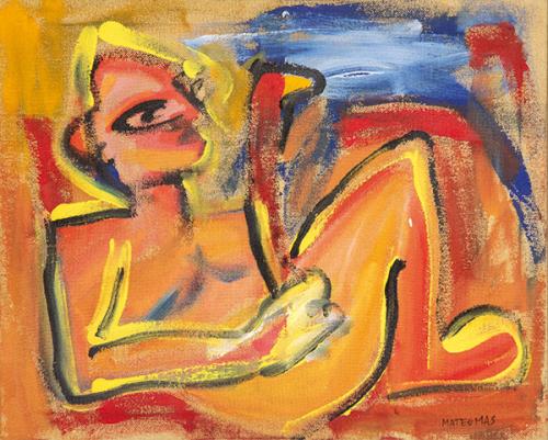 PEPE MATEO MAS - Desnudo recostado