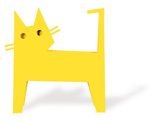 JOSÉ SOLAR NAVARRO - The cat kh. Yellow