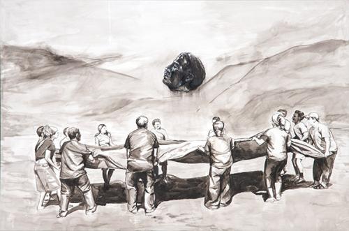 FERNANDO SANCHEZ CASTILLO - Cartón para tapiz II