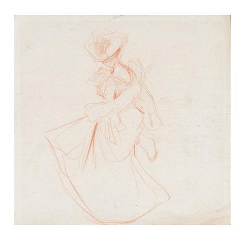  ESCUELA ESPAÑOLA S. XIX - Dama