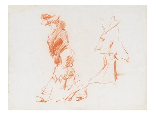  ESCUELA ESPAÑOLA S. XIX - Damas