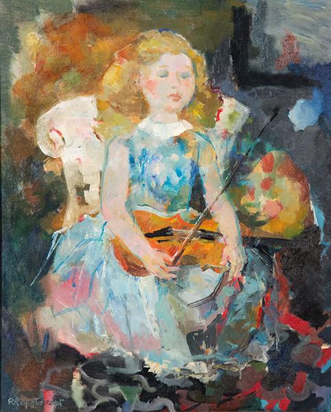  RAFAEL REYES TORRENT - El vestido azul