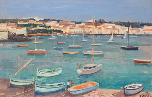 RAFAEL DURAN BENET - Pueblo mediterráneo
