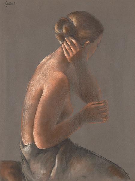 LLUÏSA SALLENT - Desnudo sentado