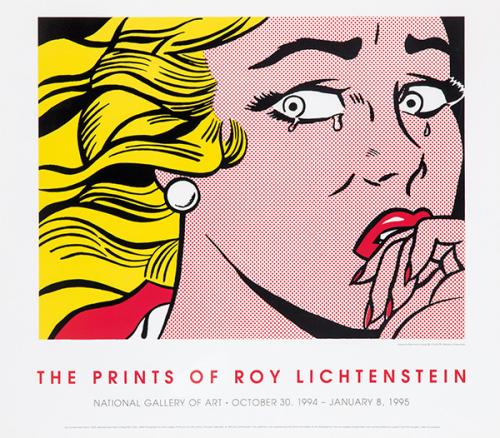 ROY LICHTENSTEIN - The Crying girl (National Gallery of Art)