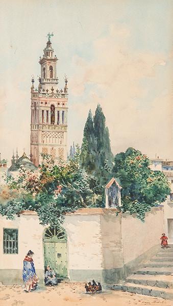 FRANCISCO RUIZ MORALES - Sevilla con la Giralda