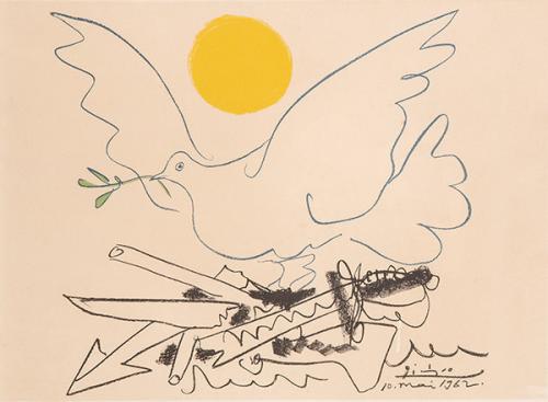 PABLO PICASSO - La Paloma de la Paz
