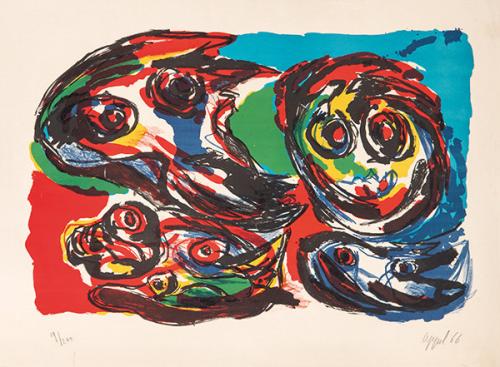KAREL APPEL - Four Heads