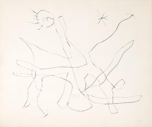 JOAN MIRÓ - René Char-Flux de l'Aimant