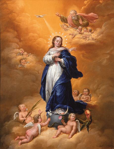 ESCUELA ESPAÑOLA FNS S. XIX - Inmaculada Concepción