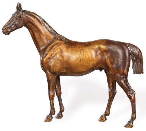 Caballo con anagrama de Franz Xavier Bergmann