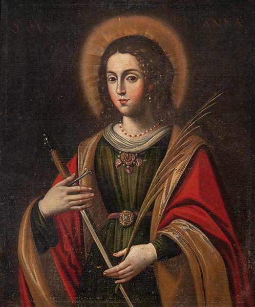  ESCUELA ESPAÑOLA S. XVII - Santa Susana