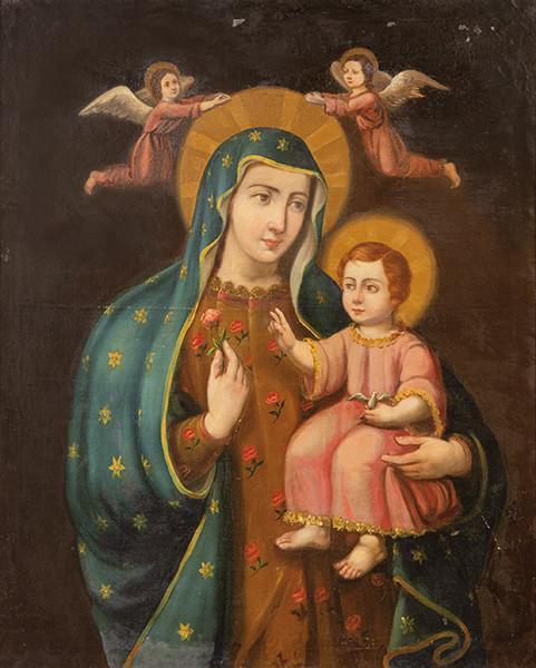  ESCUELA SEVILLANA S. XVIII-XIX - Virgen del Populo