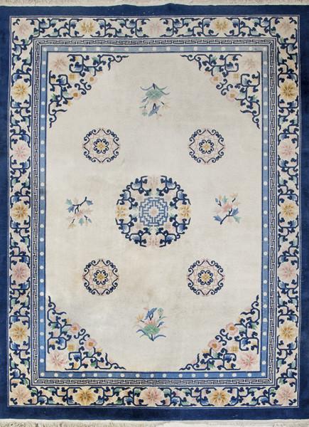  Alfombra china en lana.