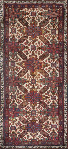 Alfombra tribal persa, en lana tipo Qashqai