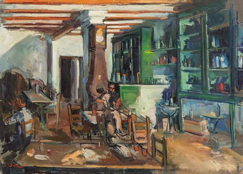 JOAN SERRA MELGOSA - Escena de interior