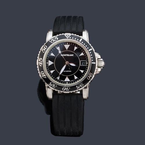  MONTBLANC 7037 de caballero con caja en acero.