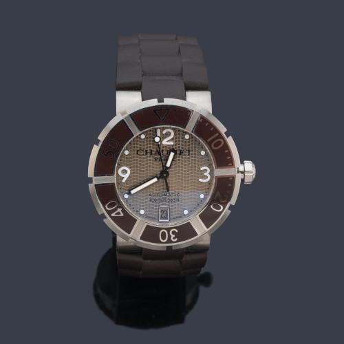  CHAUMET París de caballero con caja en acero.