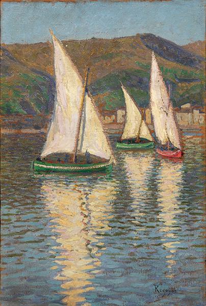 DARIO DE REGOYOS - Veleros en Fuenterrabía