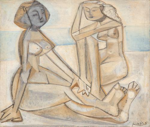 JAVIER VILATÓ - Nu sur la plaje