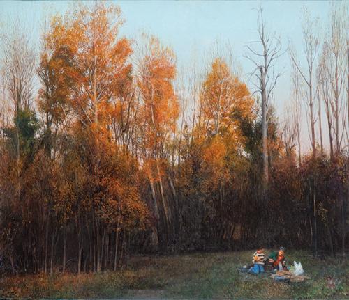 CLARA GANGUTIA - Comida en el campo