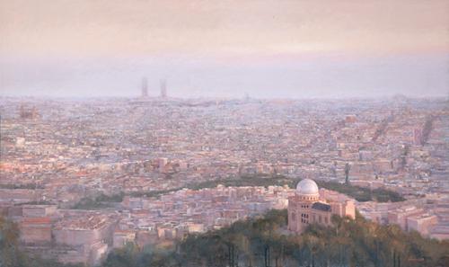 JUAN NARANJO - Vista de Barcelona