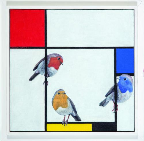 JOS VERHEUGEN - Librement d'après Mondrian