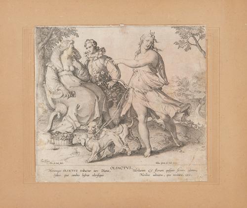  PIETER DE JODE - El Olfato