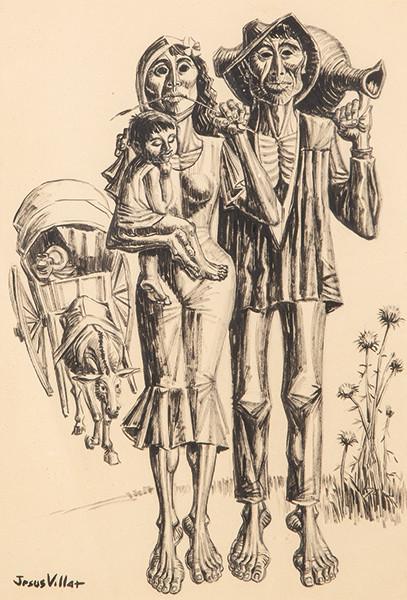 JESÚS VILLAR - Familia nómada