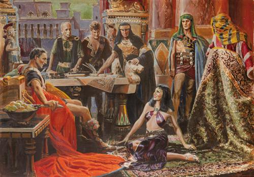 ANÓNIMO - Cartel de cine para Cleopatra