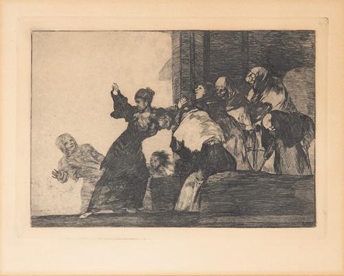 FRANCISCO DE GOYA Y LUCIENTES - Dos a uno, meten la paja en el culo.