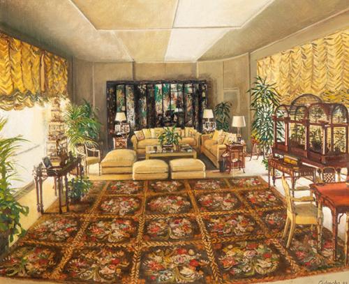 RAFAEL CIDONCHA - Habitación con biombo