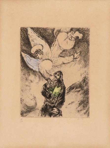 MARC CHAGALL - Vocation de Jérémie (La Biblia)