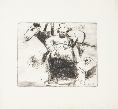 MARC CHAGALL - Les Ames Morts