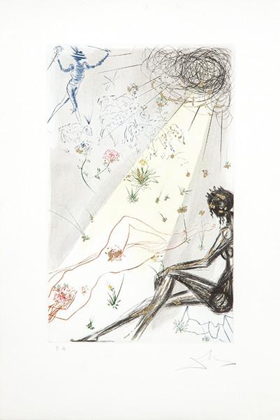 SALVADOR DALÍ - The Shepherd (Song of Songs)