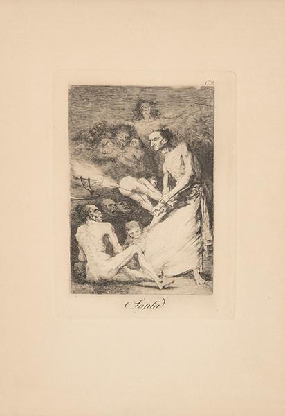 FRANCISCO DE GOYA Y LUCIENTES - Sopla