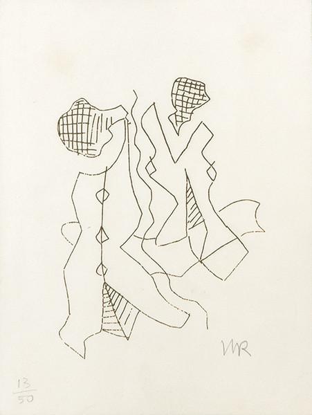MAN RAY - la Camaraderie, Eve